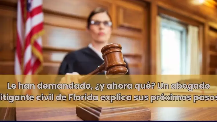 ¿Cómo se presenta una demanda en un tribunal civil de Florida?