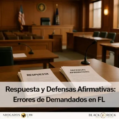 Respuesta y Defensas Afirmativas: El Paso que la Mayoría de los Demandados Arruina