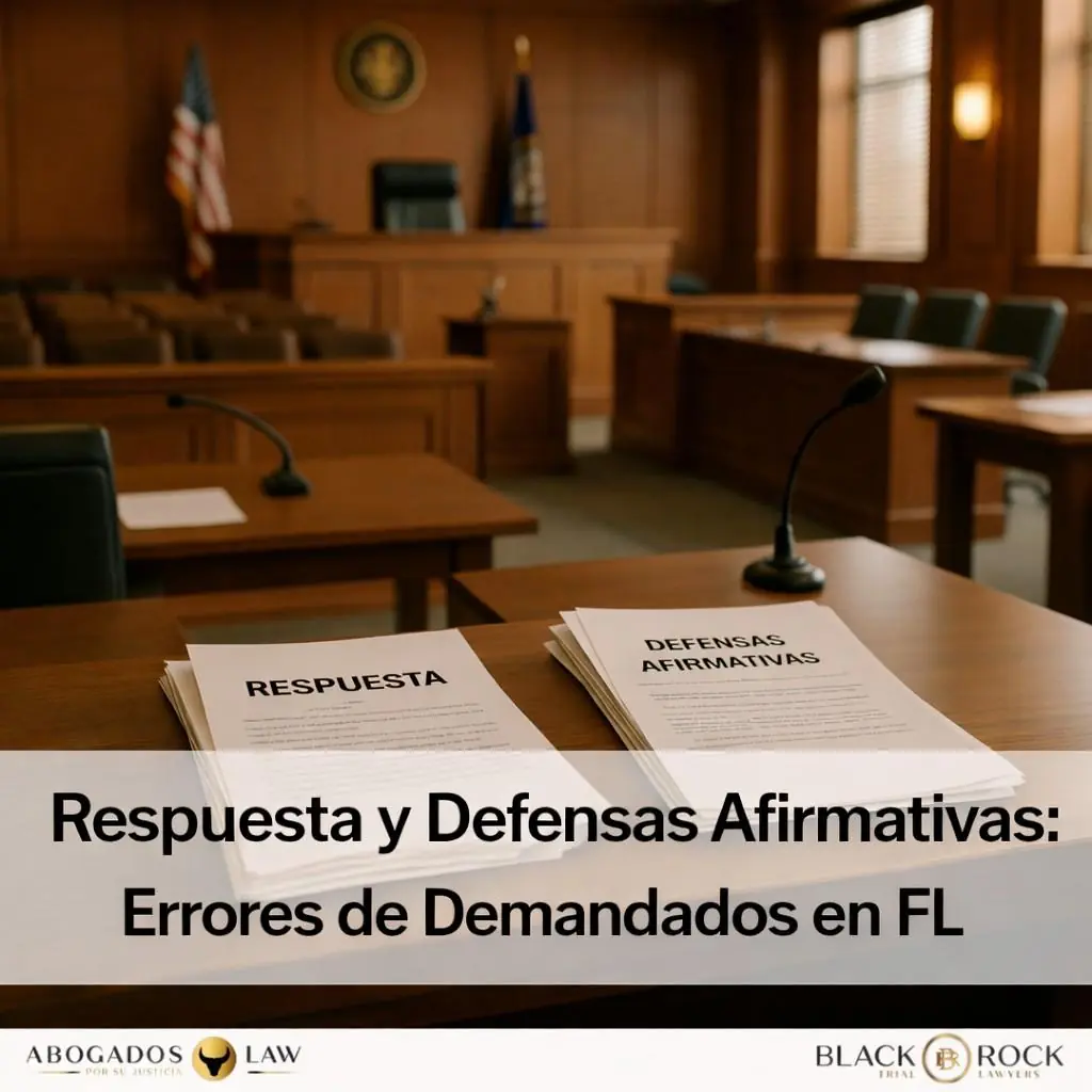 Respuesta y Defensas Afirmativas: El Paso que la Mayoría de los Demandados Arruina