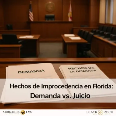 Demanda vs. Hechos del Litigio: Qué Realmente Importa en las Alegaciones en Florida
