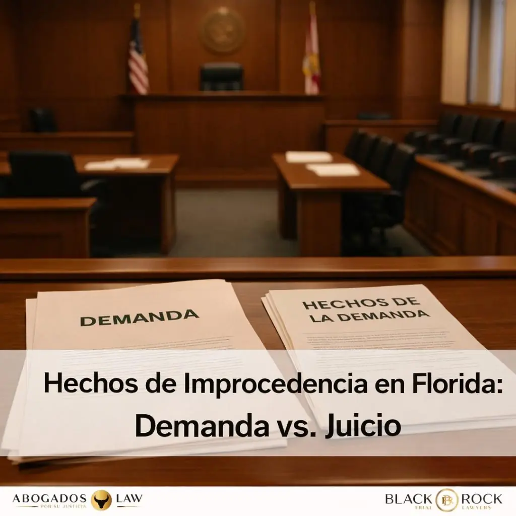 Demanda vs. Hechos del Litigio: Qué Realmente Importa en las Alegaciones en Florida