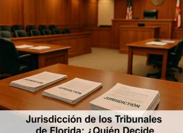Jurisdicción Básica: ¿Puede Este Tribunal de Florida Escuchar Su Caso?