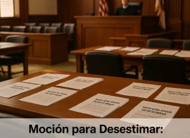 Moción para Desestimar: ¿Funciona o es solo una táctica de demora?