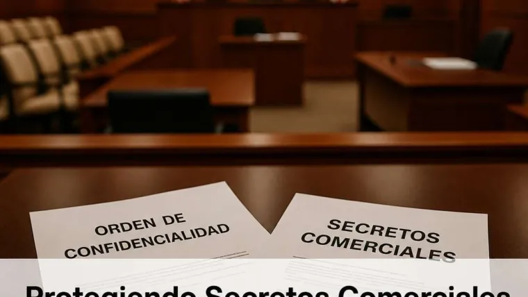 Órdenes de Confidencialidad: Protegiendo Secretos Comerciales Durante el Descubrimiento