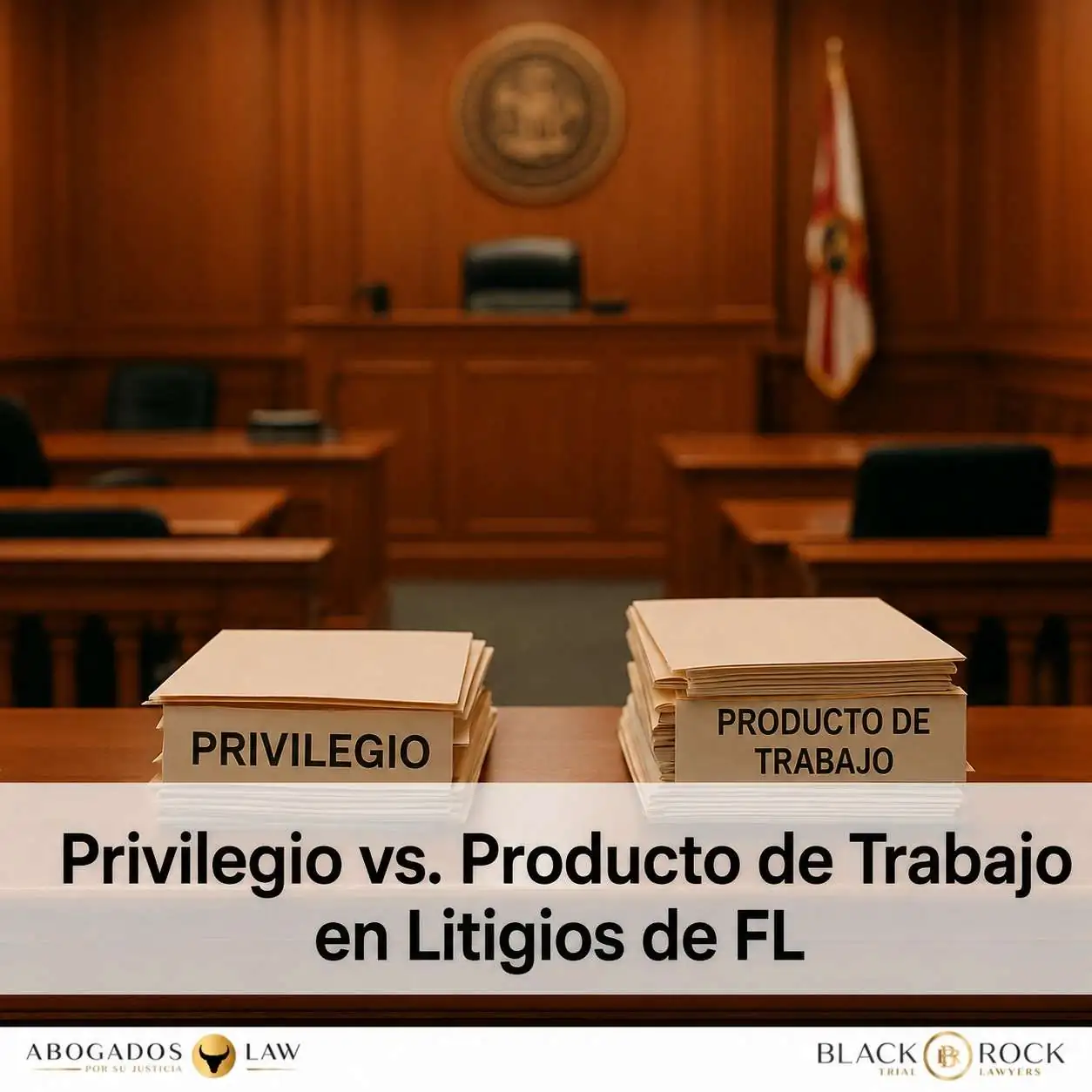Privilegio Abogado-Cliente vs. Producto de Trabajo: No Son Lo Mismo