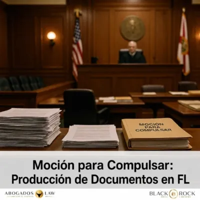 Moción para Obligar: Cómo Forzar la Entrega de Documentos