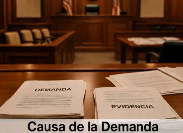 Causa de Acción vs. Evidencia: No Confunda Ambos