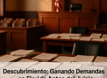 Descubrimiento 101: Por Qué las Demandas se Ganan en Papel Antes del Juicio