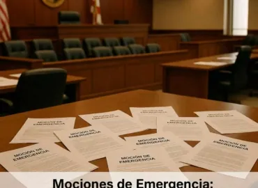Mociones de Emergencia: Cuando los Tribunales de Florida Actúan Rápido
