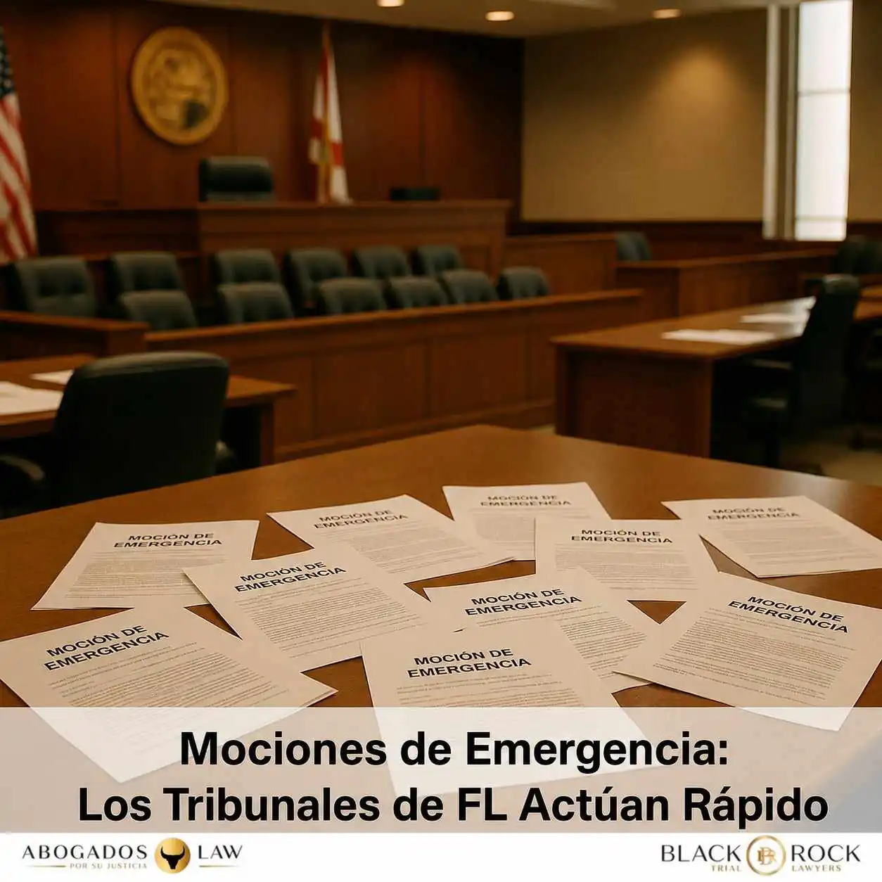Mociones de Emergencia: Cuando los Tribunales de Florida Actúan Rápido