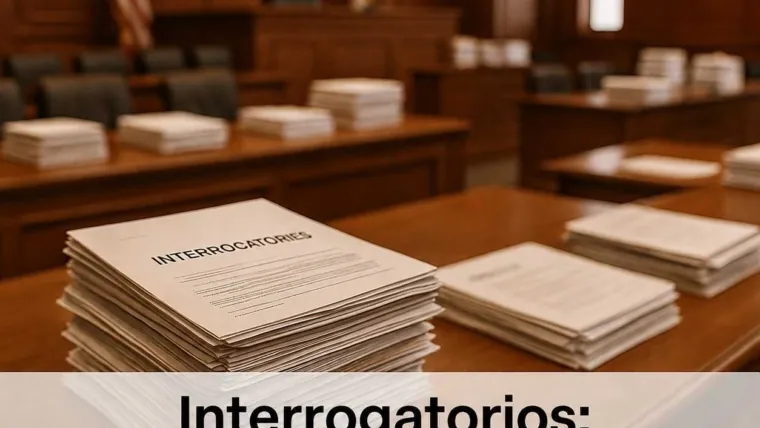 Interrogatorios: Preguntas Escritas Que Fijan la Historia de las Partes