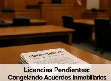 Lis Pendens: El Aviso Legal que Congela Negocios Inmobiliarios
