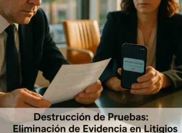 Spoliation en Florida: Cómo Borrar Pruebas Puede Perjudicarle