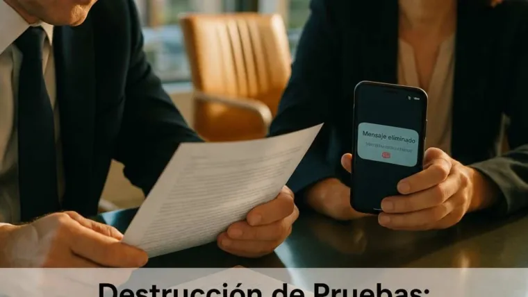 Spoliation en Florida: Cómo Borrar Pruebas Puede Perjudicarle