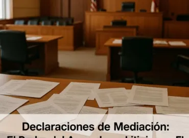 Declaraciones de Mediación: El Documento Que Puede Lograr un Acuerdo