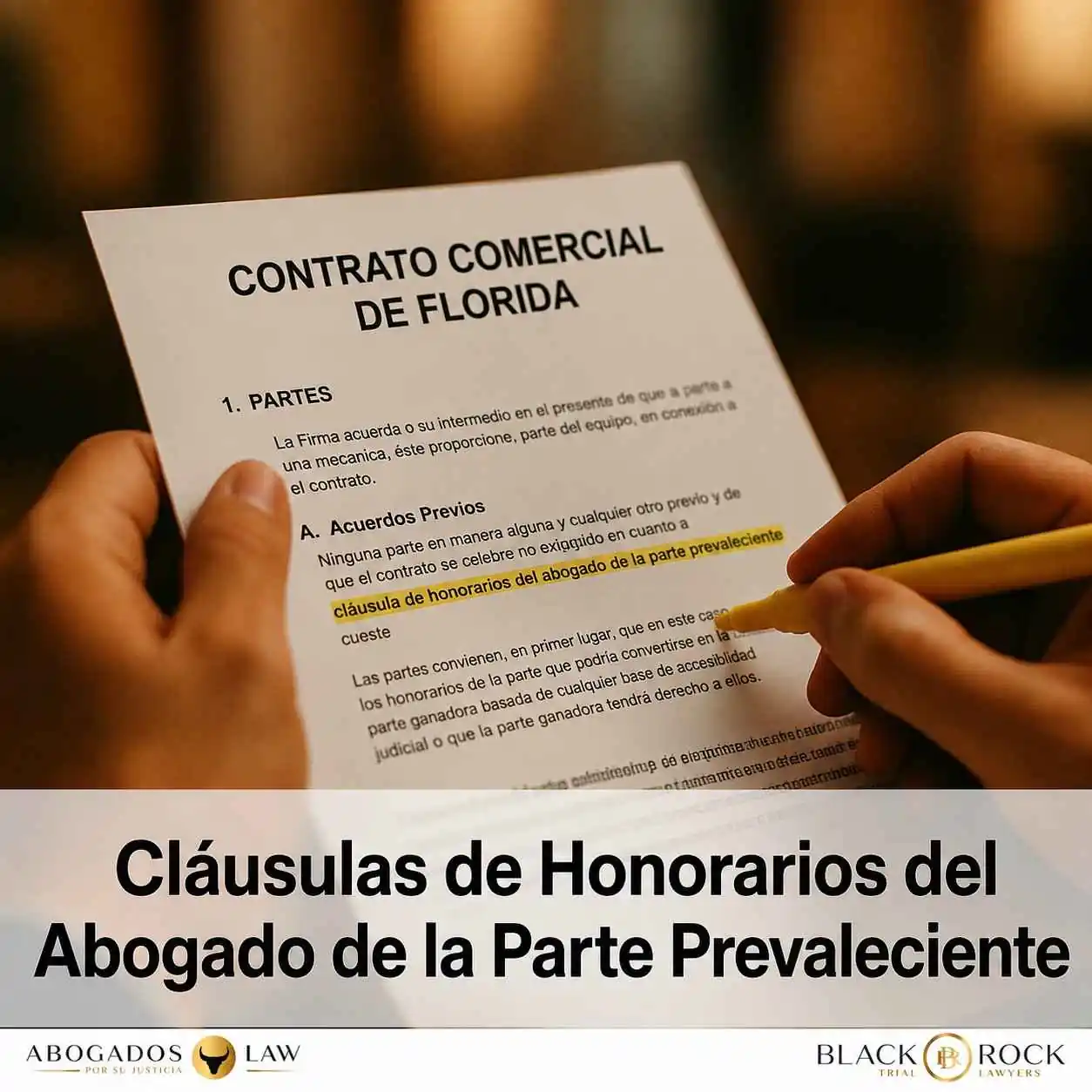 Cláusulas de Parte Ganadora: Cómo los Contratos Deciden Quién Paga Honorarios
