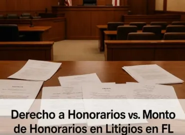 Derecho a Honorarios vs. Monto: La Pelea de Dos Pasos Tras Ganar