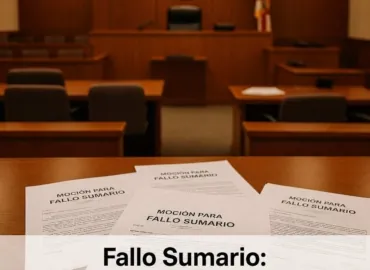 Moción de Juicio Sumario: La Moción que Puede Evitar el Juicio