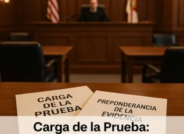 Carga de la Prueba en Casos Civiles: ‘Preponderancia’ Explicada Simplemente