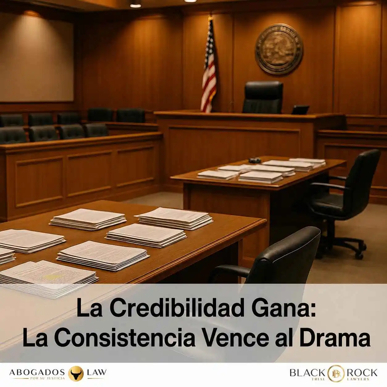 La Credibilidad Gana: Por Qué la Consistencia Supera al Drama en el Tribunal