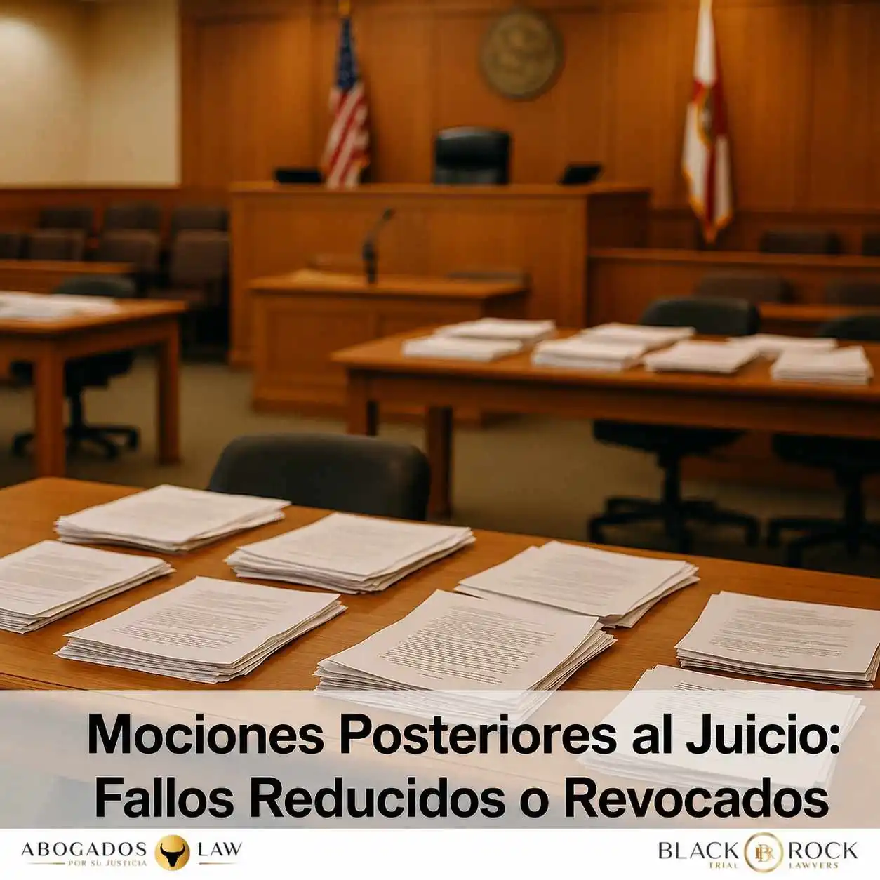 Mociones Post-Juicio: Cómo se Reducen o Revierten los Veredictos