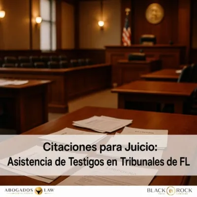 Citaciones Judiciales: Logrando la Presencia de Testigos en el Juicio