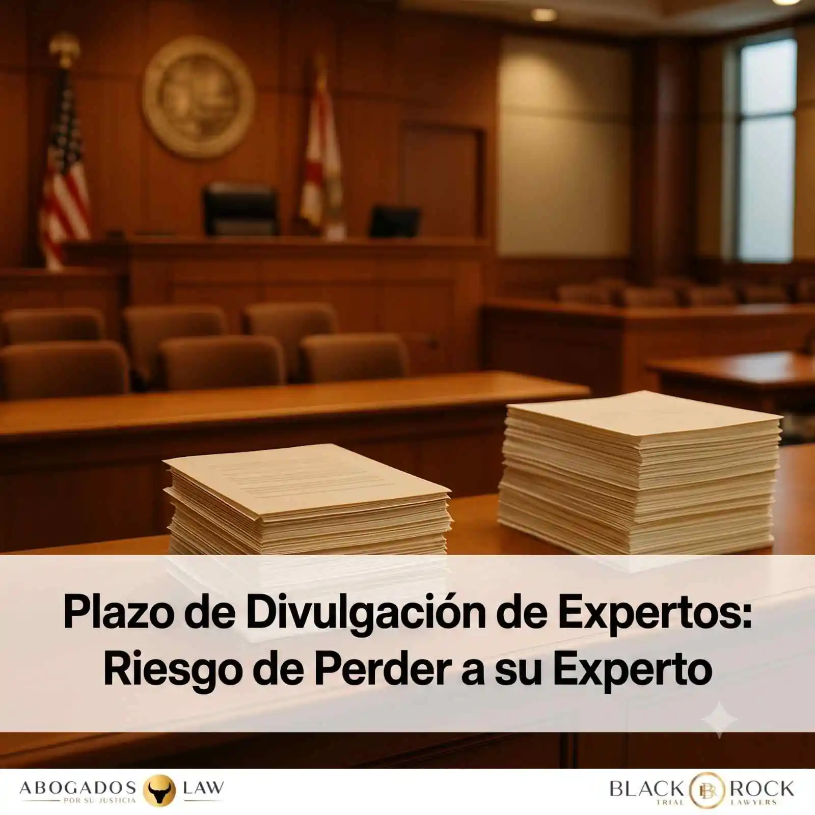 Divulgación de Peritos: El Plazo que Puede Excluir a su Testigo