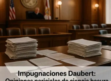 Desafíos Daubert: Atacando Opiniones Expertas de ‘Ciencia Basura’