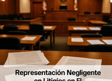 Representación Negligente: La Demanda Intermedia Que Importa