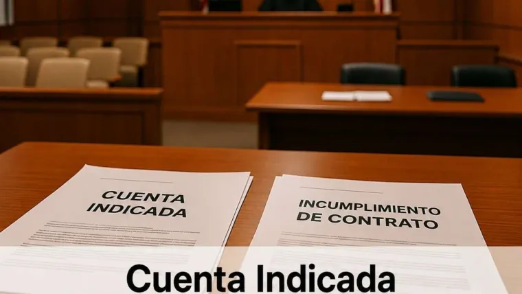 Account Stated vs. Breach of Contract: Cómo Elegir el Reclamo Correcto