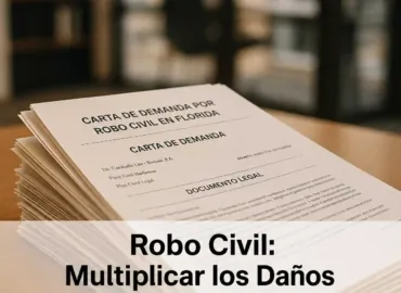 Robo Civil: El Reclamo Que Puede Multiplicar los Daños (Cuando Aplica)
