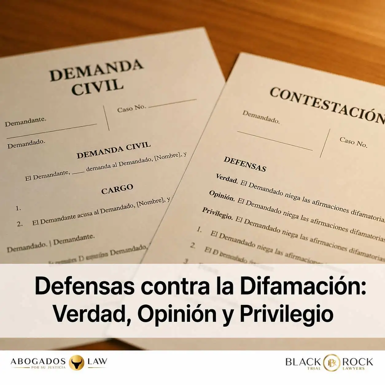 Defensas Contra la Difamación: Verdad, Opinión y Privilegio-Explicadas