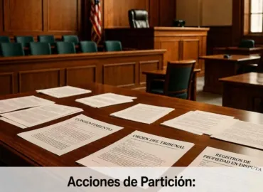 Acciones de Partición: Cuando los Copropietarios Pelean por la Propiedad