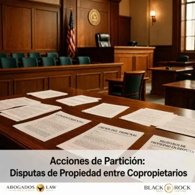 Acciones de Partición: Cuando los Copropietarios Pelean por la Propiedad